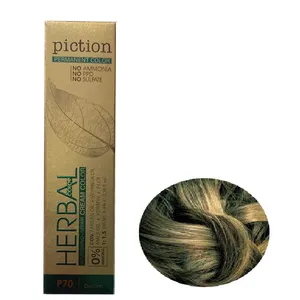 رنگ مو پیکشن   شماره 5.8    حجم 100 میلی لیتر  رنگ قهوه ای زیتونی روشن