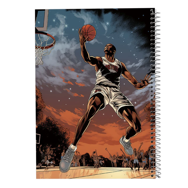 دفتر ژورنال نویسی 50 برگ مدوپد مدل نقطه ای طرح Slam Dunk کد DF2692