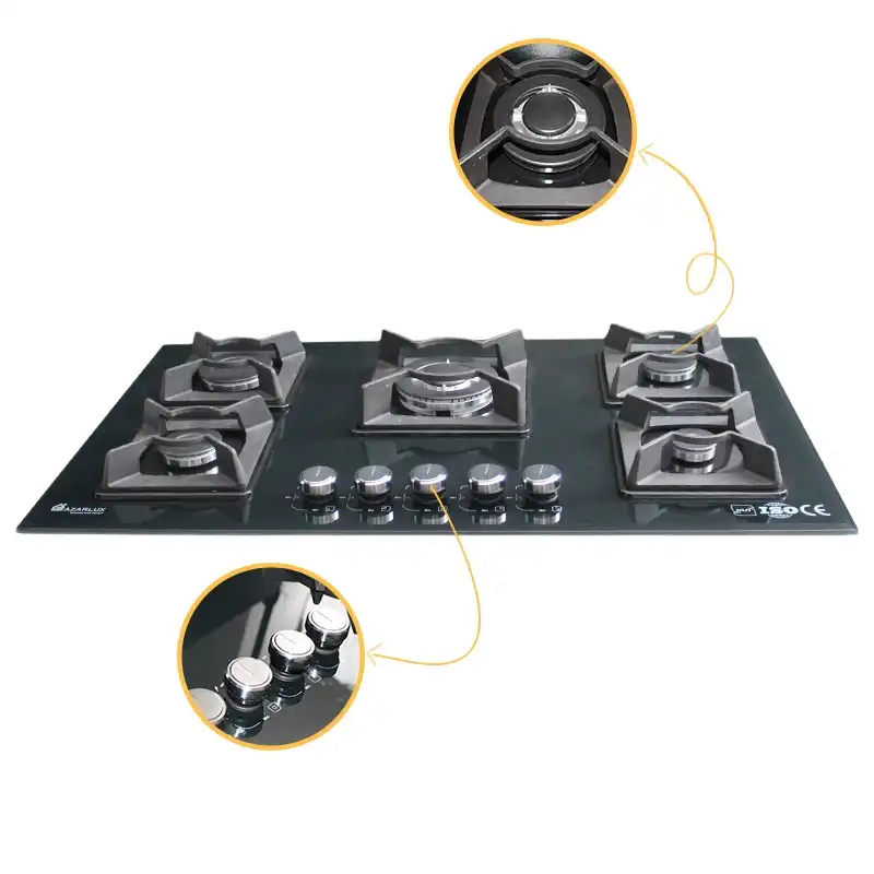 اجاق گاز صفحه ای آذرلوکس مدل G05NL-C3B