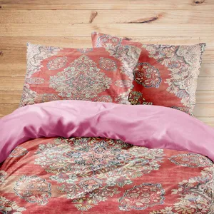 سرویس روتختی مدوپد طرح فرش همدان مدل C-Hamedan50 یک نفره 4 تکه