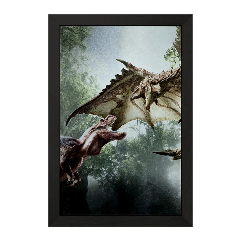 تابلو خندالو مدل بازی شکارچی هیولا (Monster Hunter) کد 33204