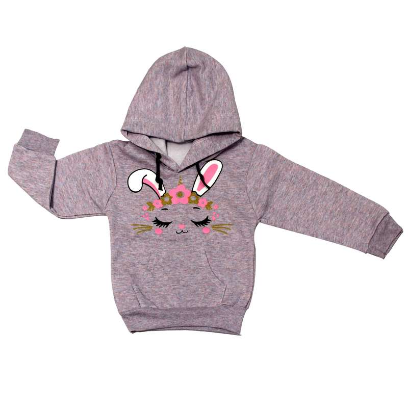 هودی دخترانه مدل KRGSH-BNFSH