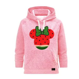 هودی زنانه مدل میکی موس کد J12 رنگ صورتی