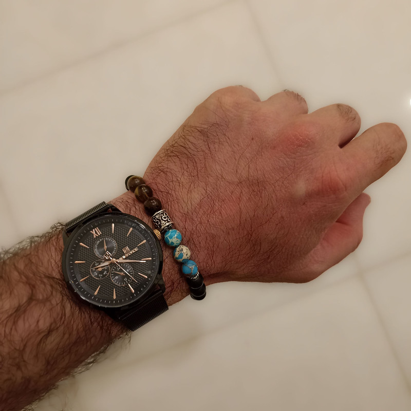 دستبند نقره مردانه مانچو مدل bs017 دستبند نقره مردانه مانچو مدل bs017