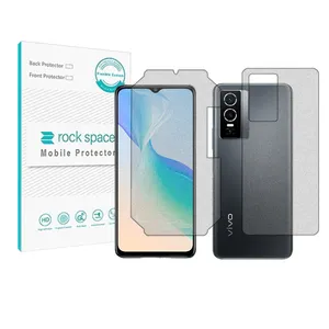 Rock space HyMTT model matte screen protector suitable for Vivo Y76 mobile phone along with the back protector