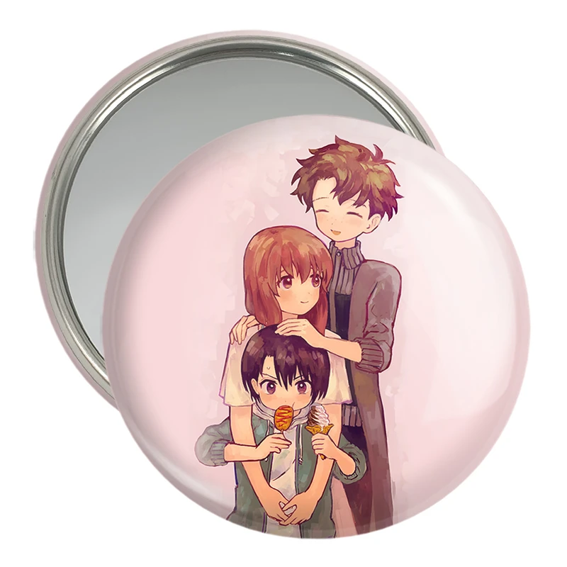 آینه جیبی خندالو مدل شوکو و یوزورو نیشیمیا و شویا ایشیدا انیمه سایلنت ویس A Silent Voice  کد 15842