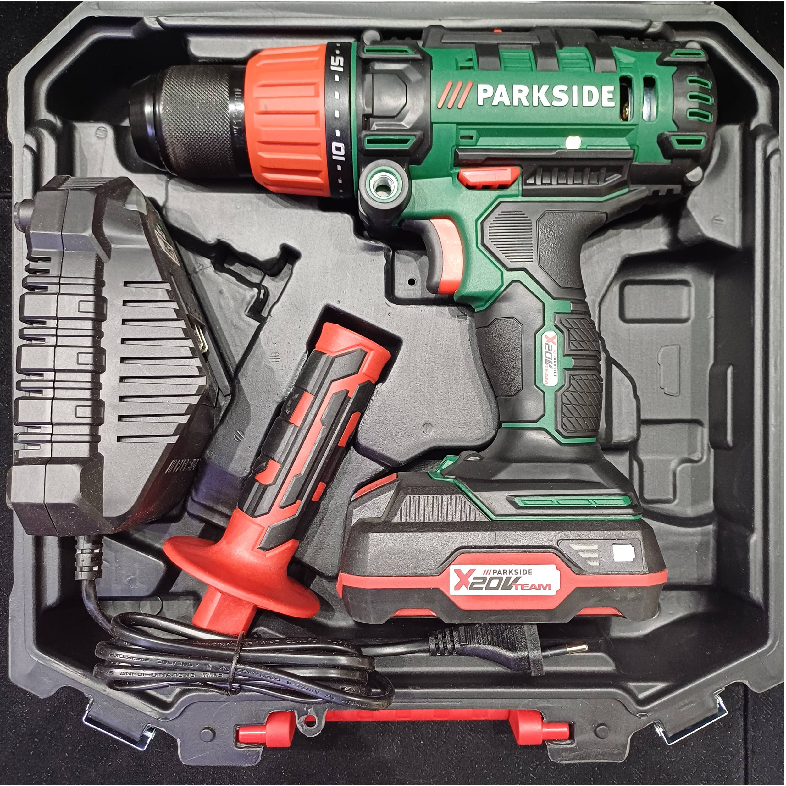 Parkside 20v impact online driver