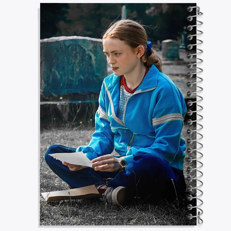 دفتر نقاشی 50 برگ خندالو مدل مکس سریال استرنجر تینگز Stranger Things کد 19337