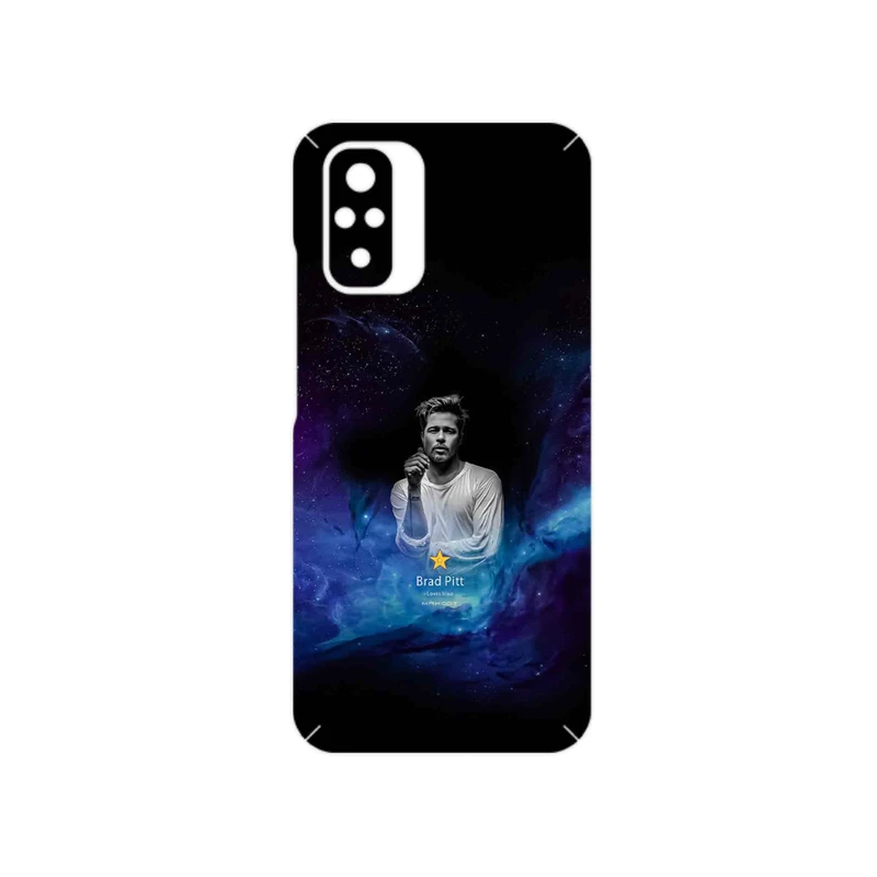 برچسب پوششی ماهوت مدل Brad Pitt مناسب برای گوشی موبایل شیائومی Redmi Note 10s