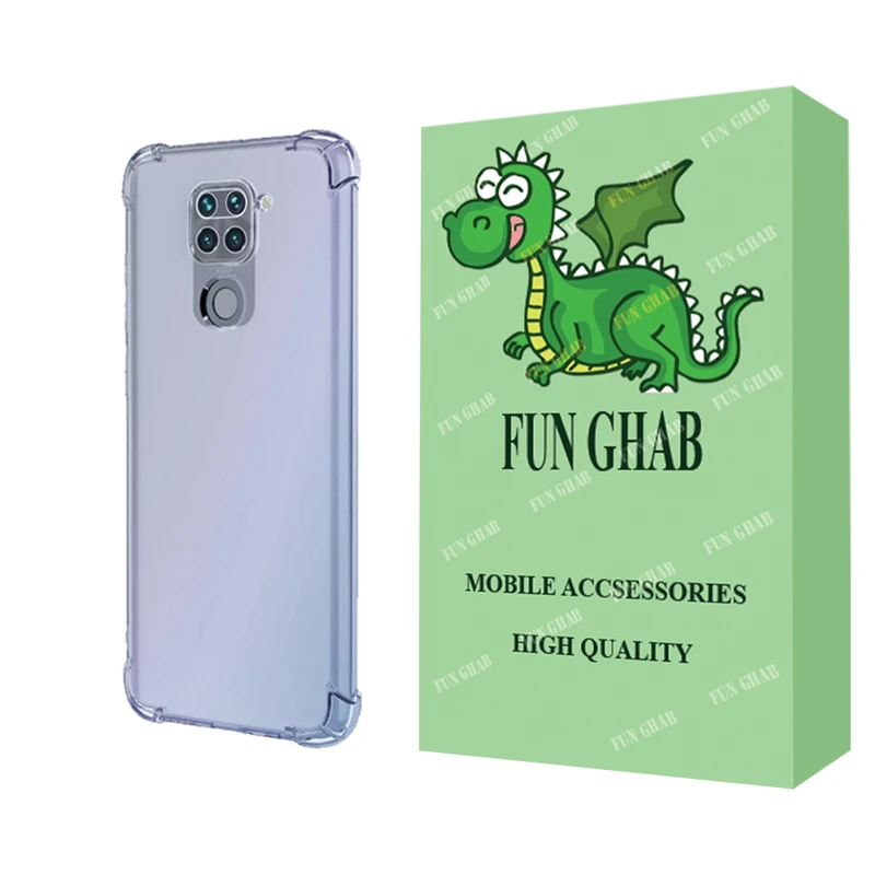 کاور فان قاب مدل ژله ای مناسب برای گوشی موبایل شیائومی Redmi Note 9