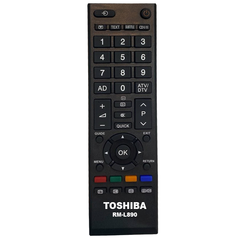 ریموت کنترل تلویزیون توشیبا مدل RM-L890