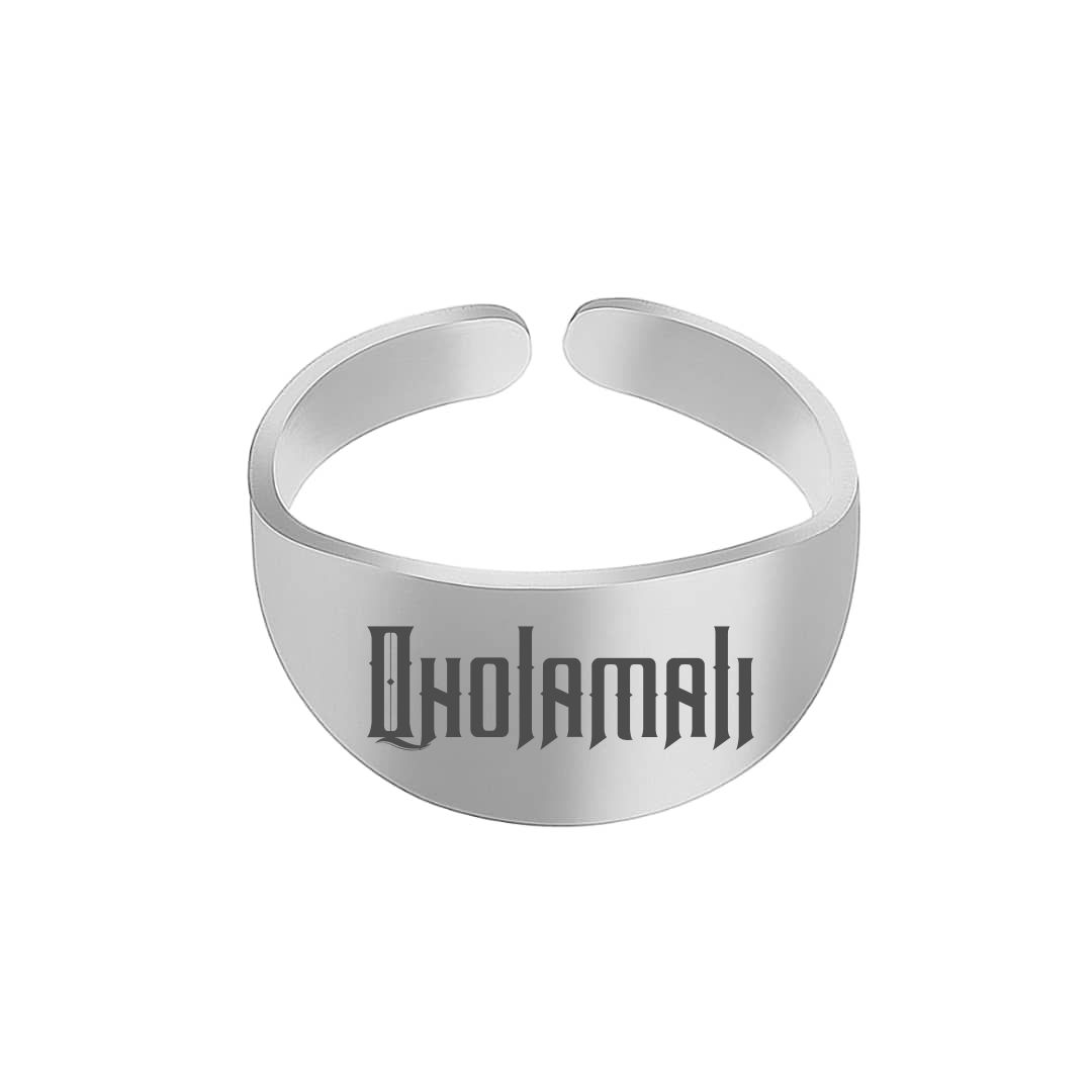 انگشتر نقره مردانه ترمه ۱ مدل غلام علی کد 322 RSIL