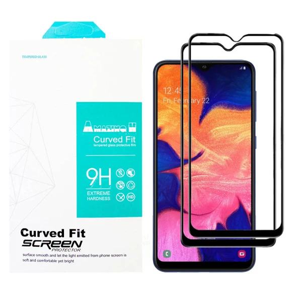 محافظ صفحه نمایش مدل AMAZING مناسب برای گوشی موبایل سامسونگ Galaxy A30 بسته دو عددی