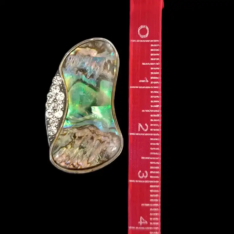 گوشواره زنانه مدل نگین دار رزینی