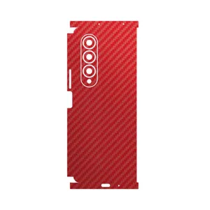 MAHOOT Red-Fiber-FullSkin Cover Sticker for Samsung Galaxy Z Fold4