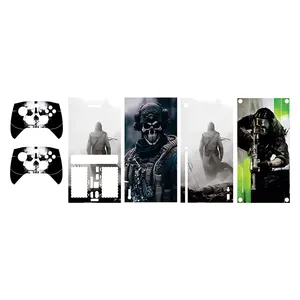 برچسب کنسول بازی Xbox series x طرحcall of duty 12 مجموعه 5 عددی