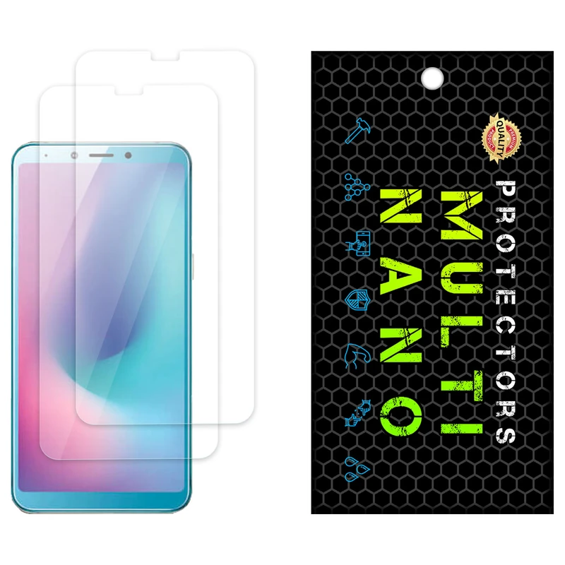 محافظ صفحه نمایش مولتی نانو مدل X-S2N مناسب برای گوشی موبایل سامسونگ Galaxy A6S بسته دو عددی