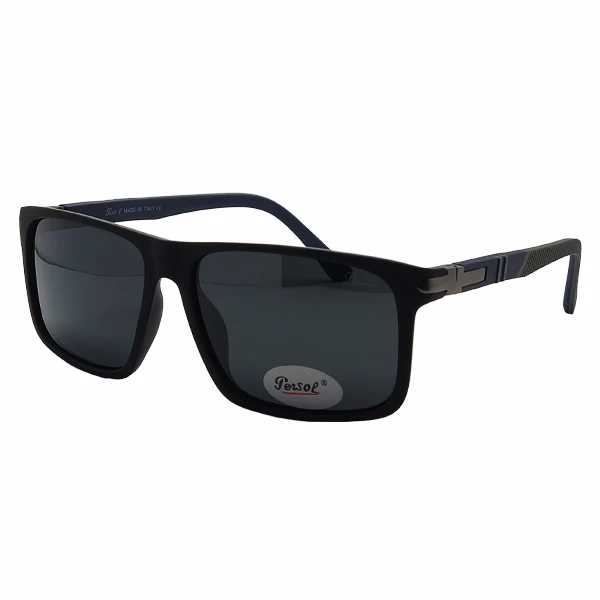 عینک آفتابی مردانه مدل P6802 ، کد 1246 دارای استاندارد UV 400 و فیلتر پلاریزه 