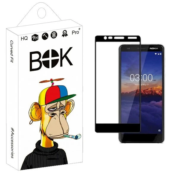 محافظ صفحه نمایش بوک مدل Thin Full مناسب برای گوشی موبایل نوکیا 5.1