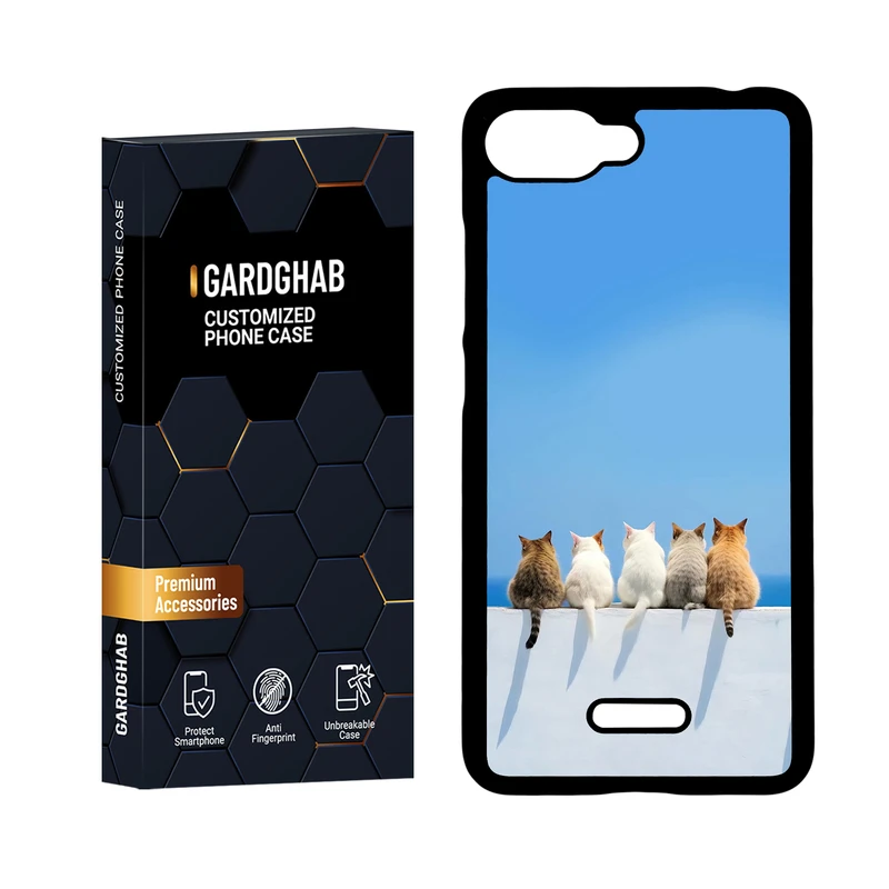 کاور گارد قاب مدل ژله ای هنری مناسب برای گوشی موبایل شیائومی Redmi 6A