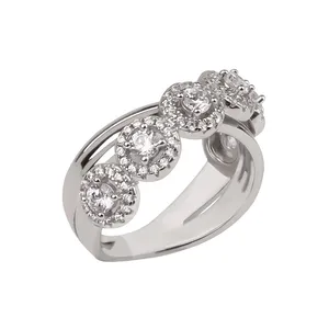 انگشتر نقره زنانه مدل 21554