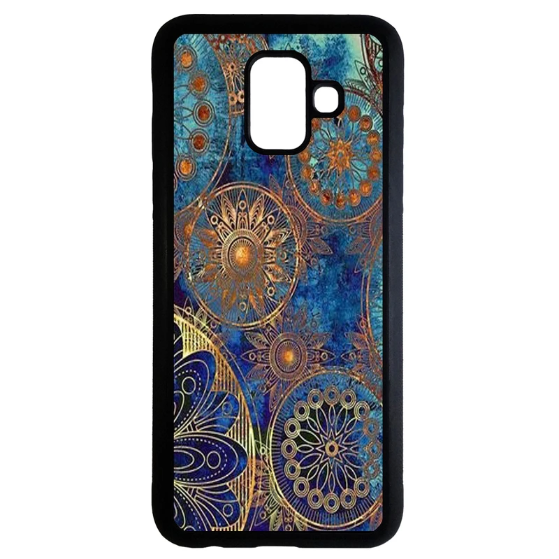 کاور طرح دایره ها کد 6646 مناسب برای گوشی موبایل سامسونگ galaxy a6 plus
