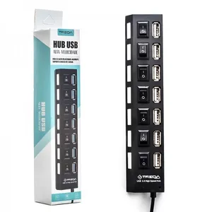 هاب یو اس بی 7 پورت ترکا مدل USB-7