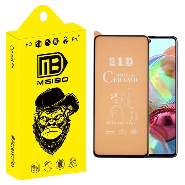 محافظ صفحه نمایش سرامیکی میبو مدل Ceranit مناسب برای گوشی موبایل سامسونگ galaxy A71 / a81 / A91 / M51 / Note 10 Lite / S10 Lite