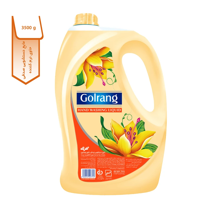 مایع دستشویی گلرنگ مدل 01 حجم 3500 گرم