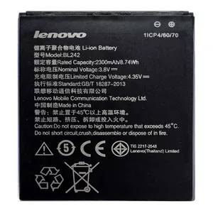 باتری موبایل مدل bl-242 ظرفیت 2300 میلی آمپرساعت مناسب برای گوشی موبایل لنوو A6000