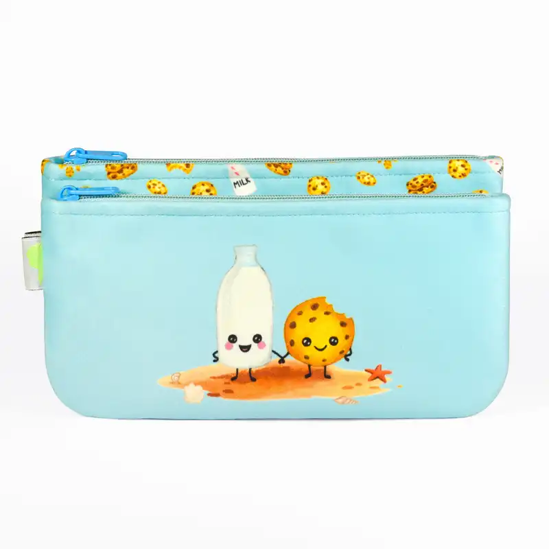 جامدادی طوطی دیزاین طرح کوکی مدل دوقلو Milky-02