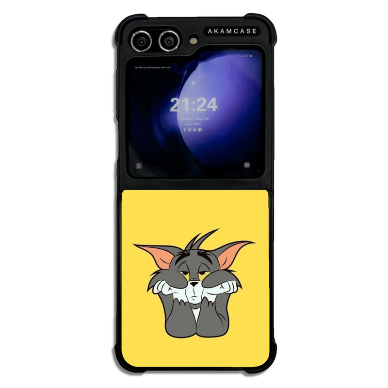 کاور آکام مدل AMC-WSGZFLIP5-TOM & JERRY5 مناسب برای گوشی موبایل سامسونگ Galaxy Z Flip 5