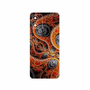 MAHOOT Mathematical Geometric Shape 7 Cover Sticker for Motorola Moto E13