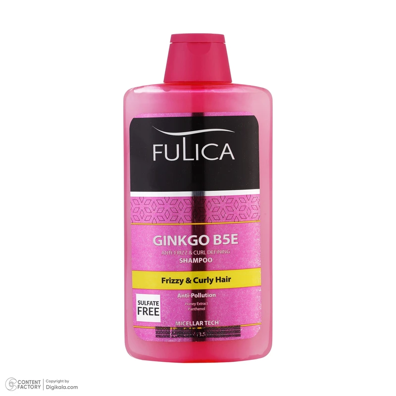 عکس شماره 3 : شامپو مو فولیکا مدل ginkgo b5e مخصوص موهای شکننده و مجعد حجم 400 میلی-لیتر