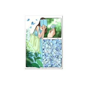 کارت پستال دیان مدل دخترانه کد 023