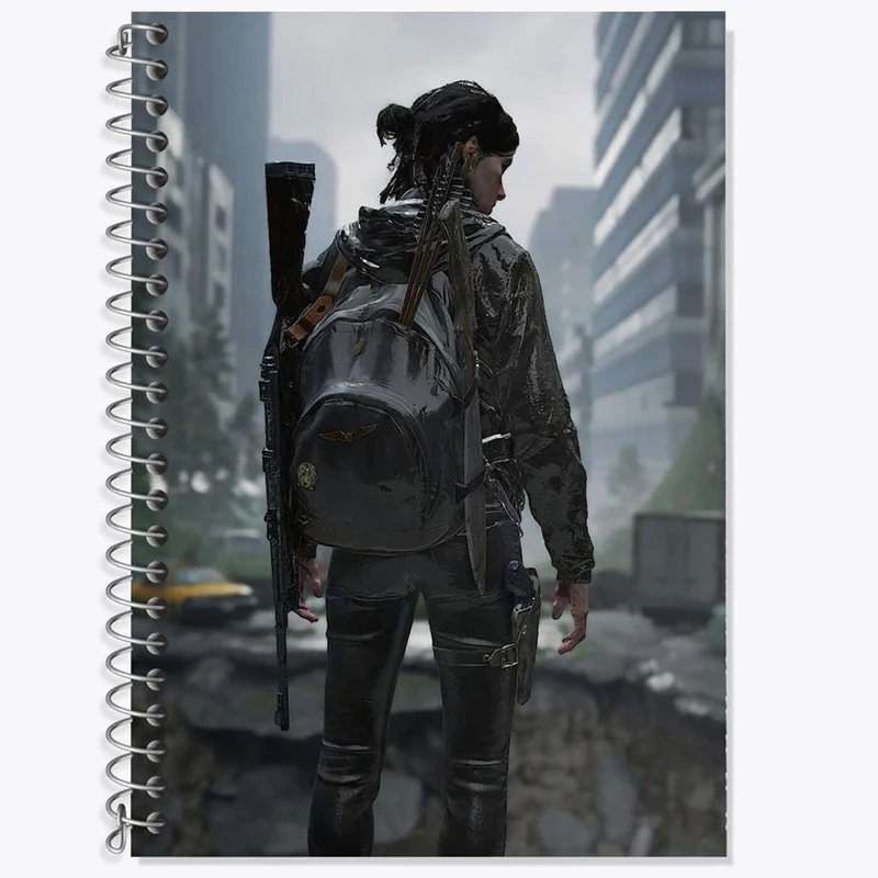 دفتر لغت 50 برگ خندالو مدل بازی د لست آف آس The Last Of Us کد 30107