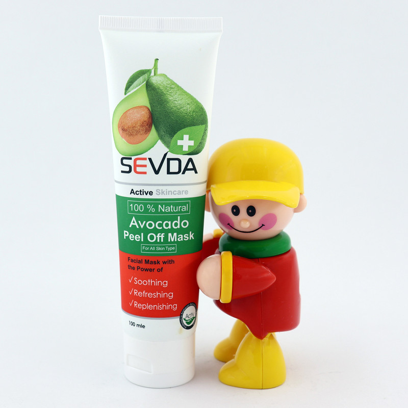 ماسک صورت سودا مدل شیر و آووکادو حجم 100 میلی لیتر مجموعه 2 عددی
