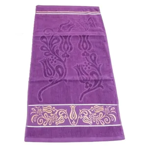 حوله دستی دانیال مدل لاله سایز 75x38 سانتی متر