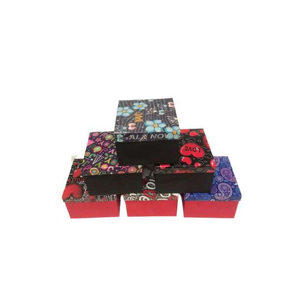 جعبه هدیه مدل R 3 مجموعه 6 عددی