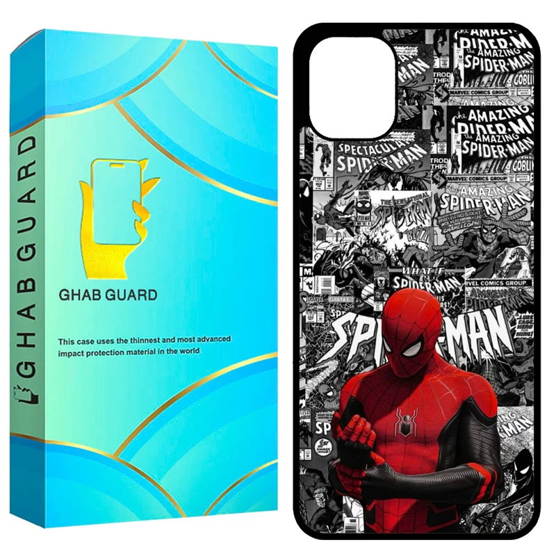  کاور قاب گارد طرح اسپایدر من مدل GCHP11 مناسب برای گوشی موبایل اپل iPhone 11