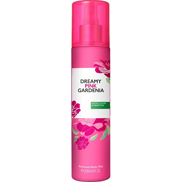 بادی اسپلش زنانه بنتون مدل Dreamy Pink Gardenia حجم 236 میلی لیتر