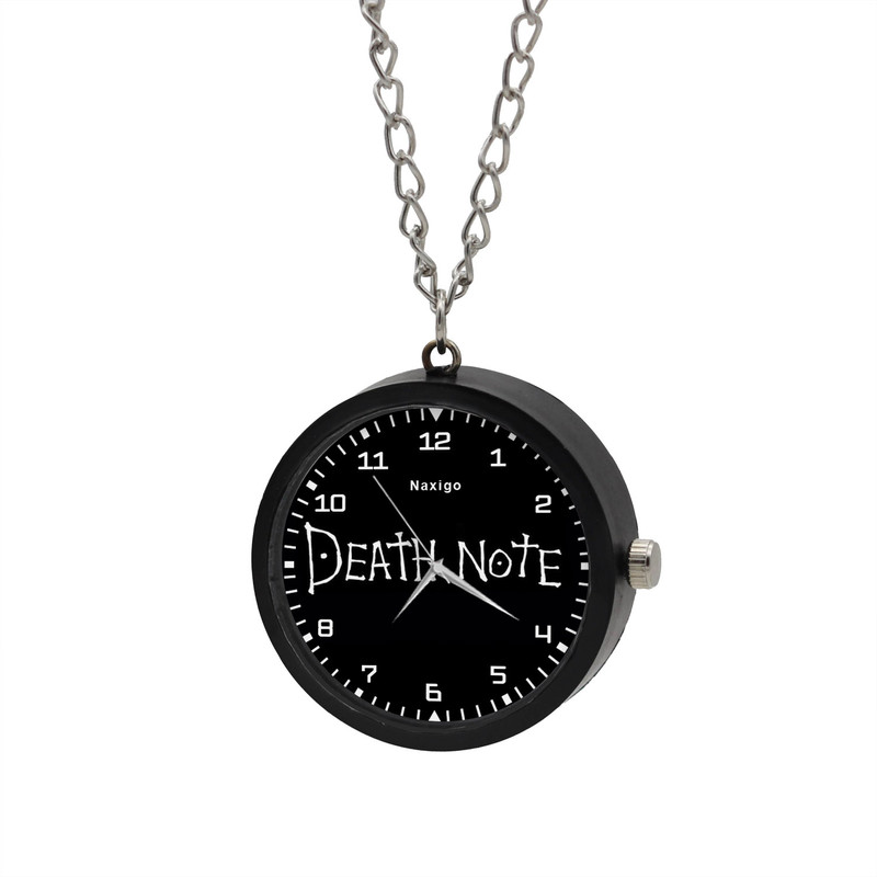 ساعت گردنبندی عقربه ای ناکسیگو مدل Death Note کد NF11813