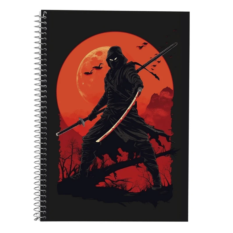 دفتر زبان 50 برگ مدوپد مدل دوخط طرح Attack on Titan کد DF10409