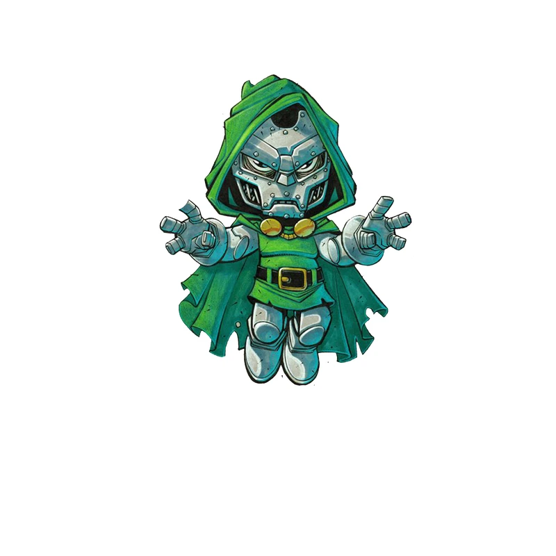 استیکر لپ تاپ و موبایل مدل سریال طرح دکتر دووم اونجرز Doctor Doom Avengers کد 3389