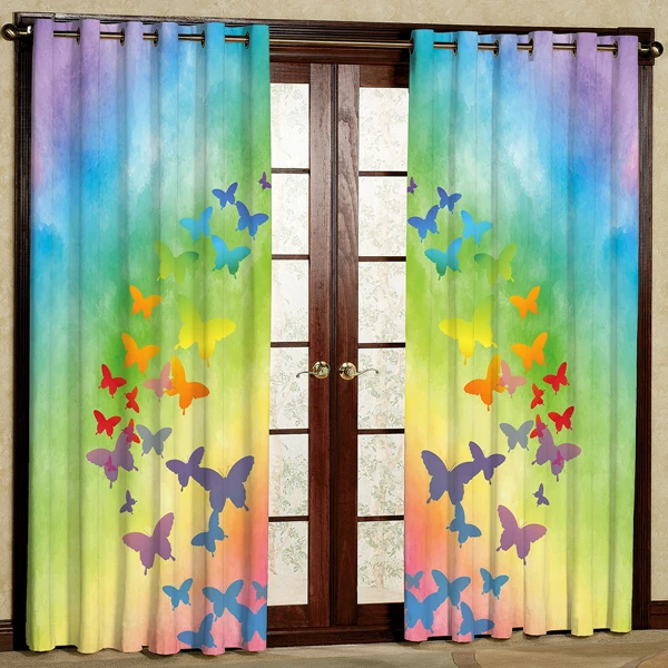 پرده مدل هازان پانچی کد 1 سایز 280x140 سانتی متر