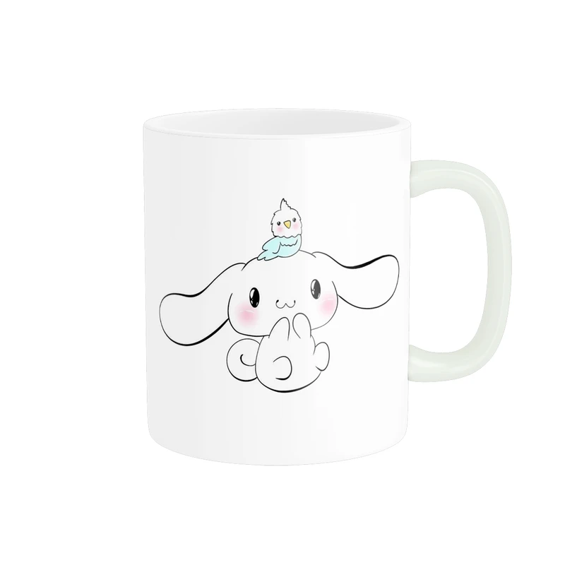 ماگ پاد آفرین مدل فانتزی طرح سینامورول کیوت و بامزه کد p11103