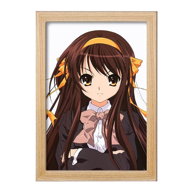 تابلو خندالو مدل هاروهی انیمه ناپدید شدن هارومی سوزومیا The Disappearance of Haruhi Suzumiya  کد 23152