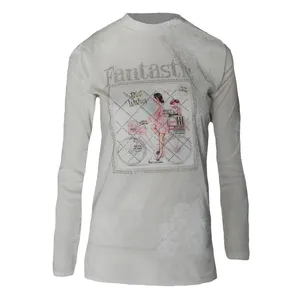 بلوز زنانه مدل مخمل نگین دار کد 479 رنگ شیری