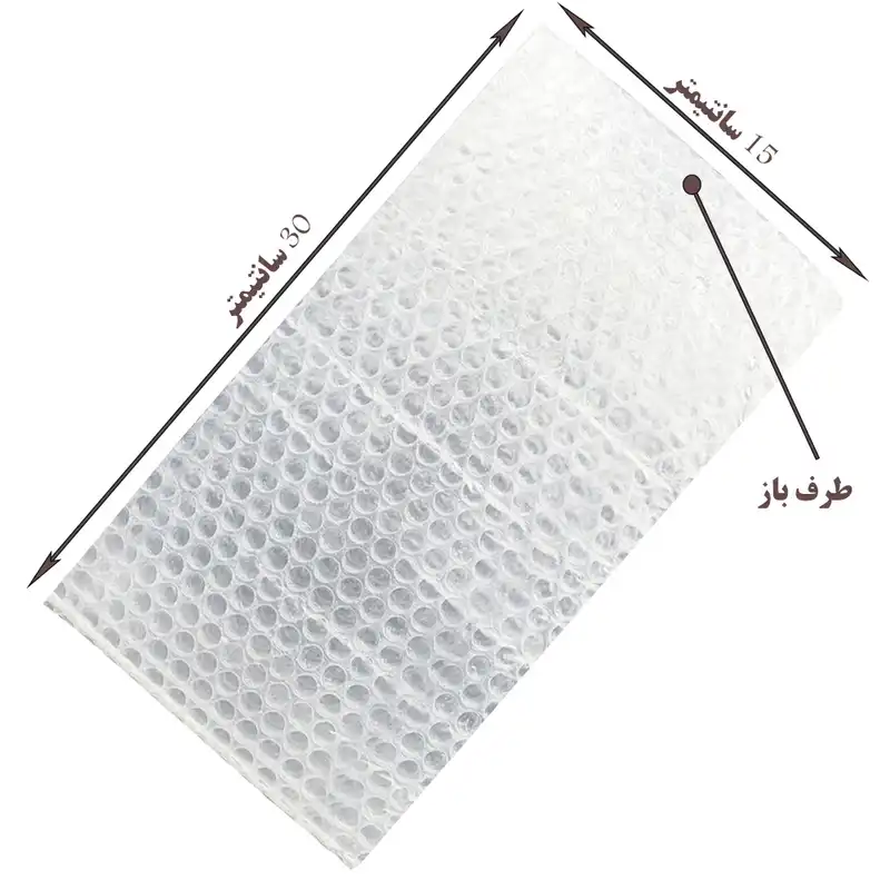 نایلون حباب دار ضربه گیر مدل DST-B3015 بسته 6 عددی