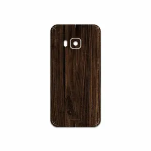 MAHOOT Dark Walnut Wood Cover Sticker for HTC One S9